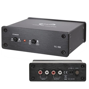 Dynavox TC-5B Preamplificador de fono Funcionamiento de red y batería Preamplificador HiFi - Imagen 1 de 6