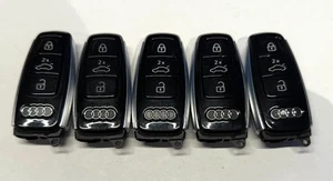 LOT OF 5 OEM AUDI SMART KEY FOB REMOTE  IYZ-AK2 3 BUTTON - Picture 1 of 3