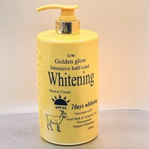 C/M Golden Glow Intensive Half-Cast Whitening Shower Cream SPF55 7 Days - Foto 1 di 1