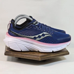 Saucony Guide 17 Damenschuhe Größe 7,5 blau pink Laufen PWRRUN+ S10936-106 - Bild 1 von 11