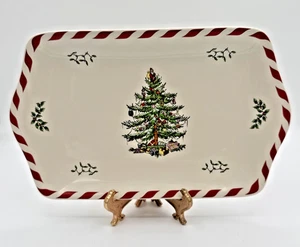 Bandeja de postre Spode árbol de Navidad menta 12" #S3324-A18 - Imagen 1 de 9