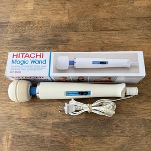 Masajeador eléctrico Hitachi HV-250R Magic Wand original de 2 velocidades probado funcionando - Imagen 1 de 6