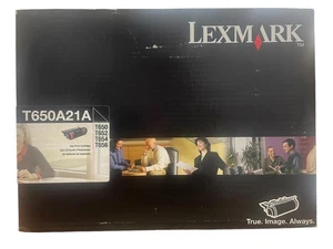 Original Lexmark T650A21A Tonerkartusche Schwarz Neu  - Bild 1 von 1