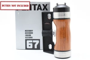 [Casi COMO NUEVO+++ con caja] Empuñadura de madera Asahi Pentax para Pentax 6x7 67 67II JAPÓN - Imagen 1 de 24