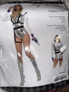 Disfraz de Halloween Leg Avenue Galaxy Girl NASA Astronauta Talla Mediana Nuevo Leer - Imagen 1 de 9