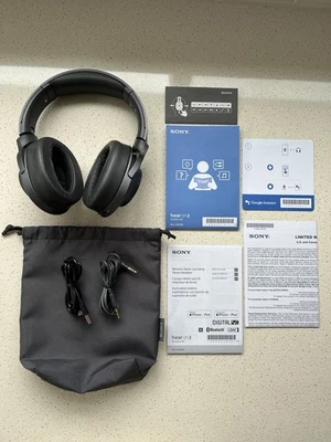 AURICULARES INALÁMBRICOS SONY BLUETOOTH SOBRE LA OREJA WH-H900N CANCELACIÓN DE RUIDO USADOS EN EXCELENTE ESTADO Foto 1 de 4