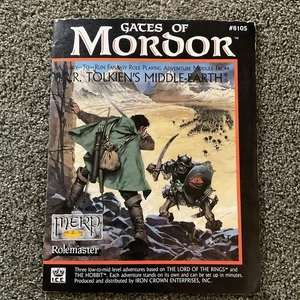 ICE MERP 1st Ed Gates of Mordor VG+ - Picture 1 of 5