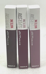 MAYBELLINE SUPERSTAY TINTA MATE 90-Huntress, 95-Visionary, 100-Philosopher *RARA - Imagen 1 de 9