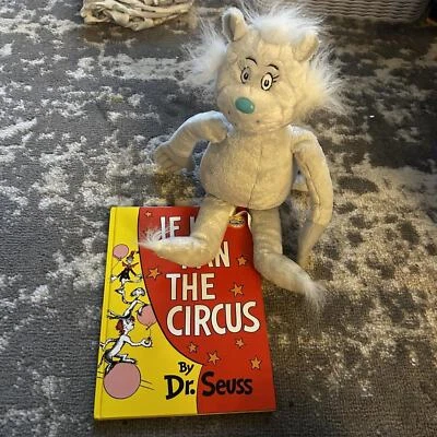 Dr Seuss If I Ran the Circus-Hardcover Book & Plush Character — 第 1/4 张图片