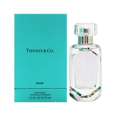 TIFFANY & CO SHEER 2.5 OZ EDT SPRAY FOR WOMEN NEW IN BOX - Image 1 of 2