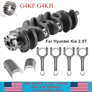 G4KF G4KH Turbo Crankshaft / Bearing/ Conrods For Hyundai Sonata Kia Optima 2.0L - Picture 1 of 29