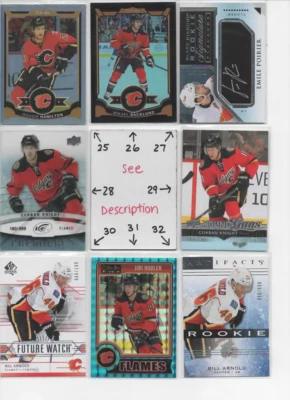 Calgary Flames U-PICK  SERIAL #'d Rookies Autos Jerseys   IGINLA MONAHAN PHANEUF - Image 1 of 4