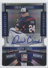 2010 Donruss Elite Extra Edition Aspirations Die-Cut Signatures Drew Cisco Auto