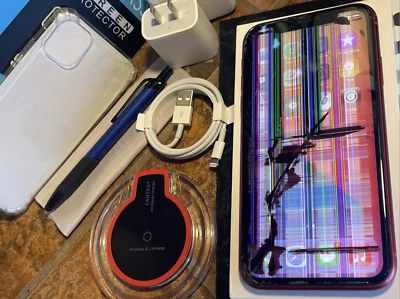 Apple iPhone 11 (64gb) Unlocked (A2111) Product(Red) Bad LCD/ iOS14.6 *JAILBROKE - Image 1 of 4