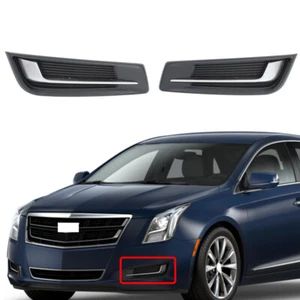 2PCS Front Bumper Fog Light Cover Side Grille Trim For Cadillac XTS 2013-2017 - Bild 1 von 11