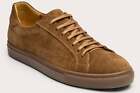 Jack Martin - Handmade - Tan Suede Leather Smart Trainers