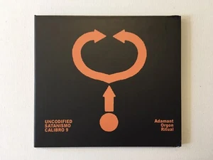 UNCODIFIED/SATANISMO CALIBRO 9 Adamant Orgon Ritual CD - Imagen 1 de 4