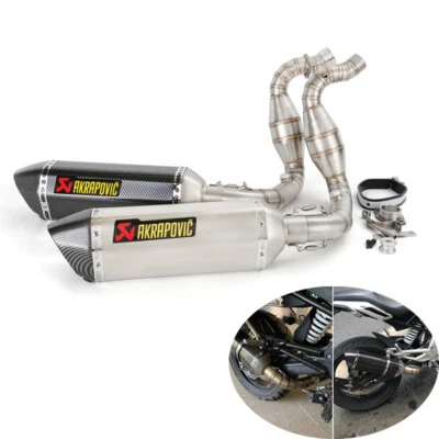 Silenciador silenciador tubo cabezal sistema escape bmw g310r g310gs 2014-2025 470 mm Foto 1 de 4