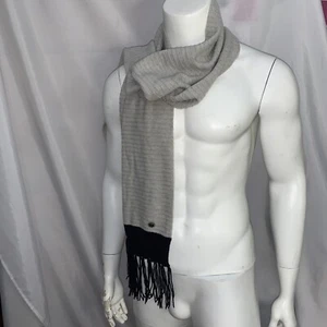 pre-loved authentic CHANEL scottish cashmere SCARF $2800 near mint - Picture 1 of 9