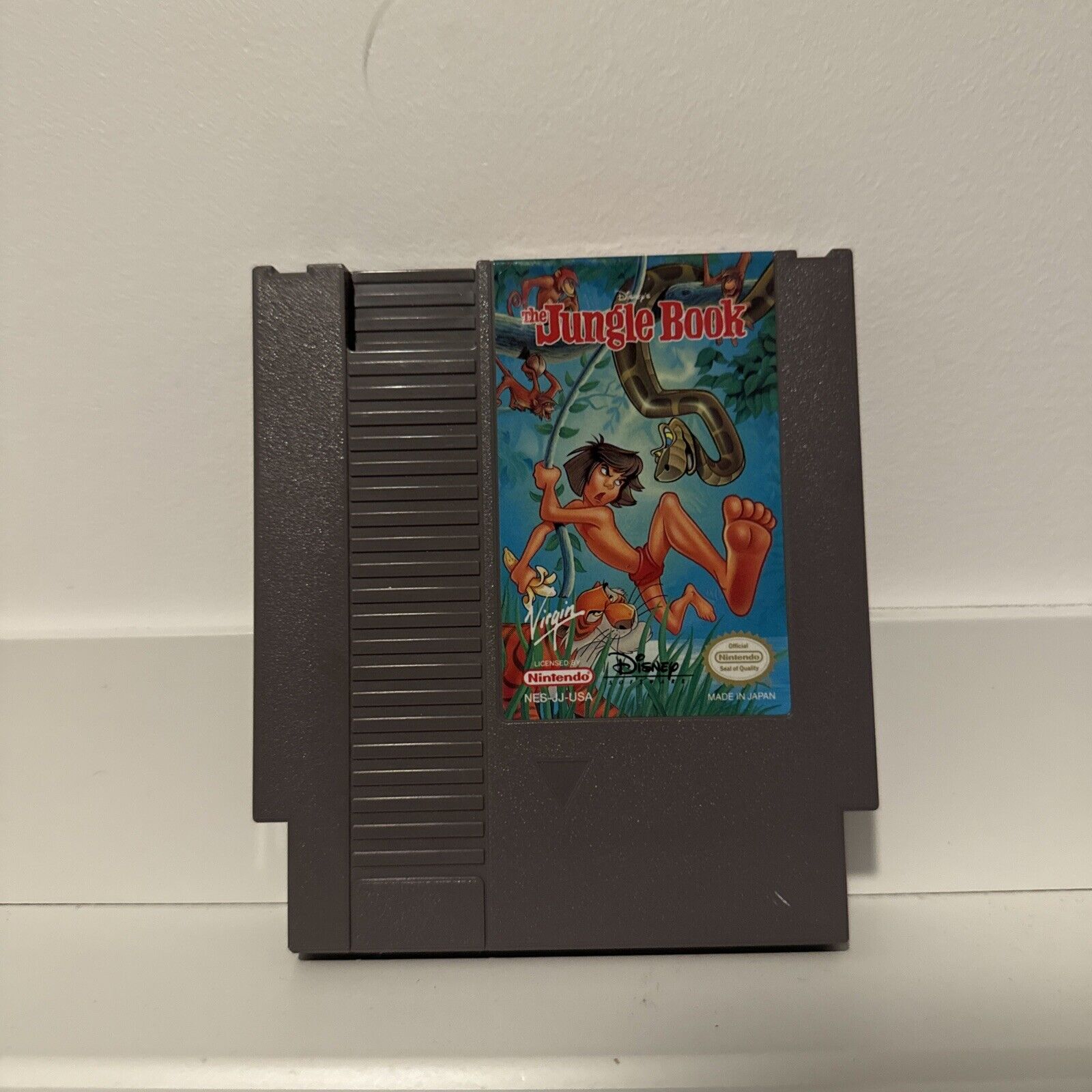 Disney's The Jungle Book (Nintendo Entertainment System, 1994) NES Game Cart