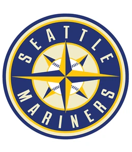 Seattle Mariners 3" round Decal/ MLB / FREE SHIPPING (BUY2 GET 1 FREE) - Picture 1 of 4