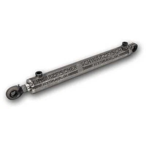 Cilindro hidráulico de doble efecto con ojo de articulación industrial tamaño y carrera seleccionables - Imagen 1 de 4