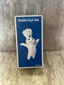 NUEVO Banco de monedas Pillsbury Doughboy Riggle de colección 1999 metal fundido a presión nuevo en caja - Imagen 1 de 2