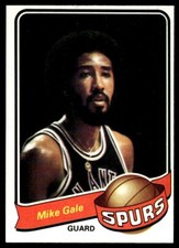 1979-80 Topps Mike Gale San Antonio Spurs #122
