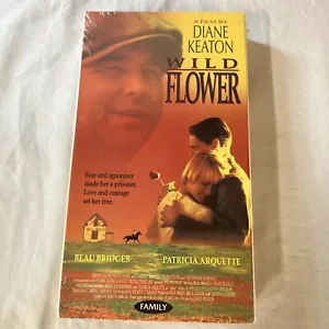 Wild Flower (VHS, 1991) Brand New SEALED Family Friendly Beau Bridges Free Ship - Imagen 1 de 3
