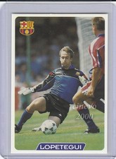JULEN LOPETEGUI FC Barcelona Mundicromo Las Fichas de La Liga 1995/1996