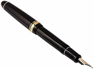 Pilot Namiki Fountain Pen Custom 742 Black Signature Nib FKK-2000R-B-S - Picture 1 of 5