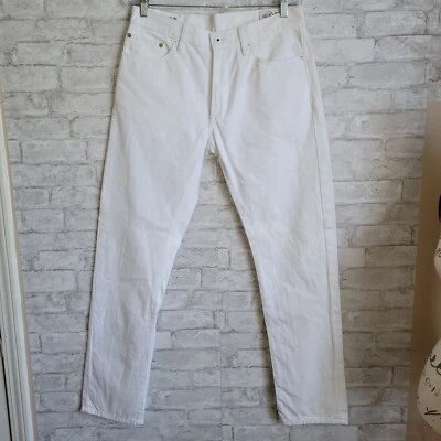 Pantalones de mezclilla Nautica para hombre 32 blancos calce atlético Foto 1 de 4