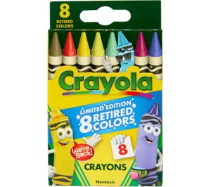 Crayola Crayons Limited Edition With 8 retired colors (1box) - Picture 1 of 1