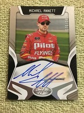 2018 Panini Certified MICHAEL ANNETT #5 Pilot Flying J Silver Autograph #/249