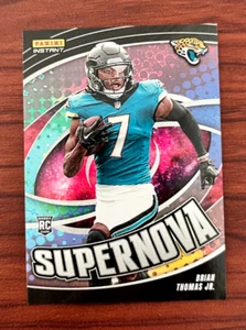 Panini Instant NFL 2024 BRIAN THOMAS JR. Supernova Rookie #21 SP RC/451 - Imagen 1 de 2