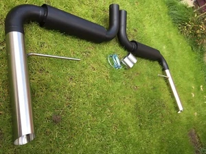 Range Rover L322 M62 V8 Petrol Stainless Rear Exhaust - Picture 1 of 11