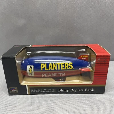 Planters Peanuts Blimp Bank Edición Limitada Liberty Classics NUEVO EN CAJA Foto 1 de 4