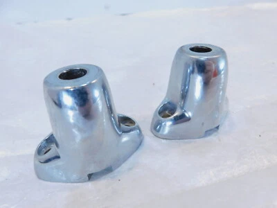 Harley Electra Glide Softail Fog Passing Auxiliary Light Mounting Mount Brackets - Image 1 of 4