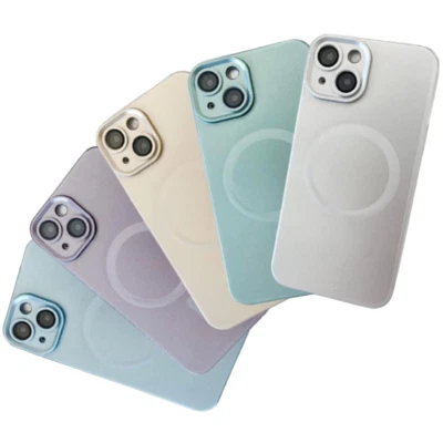 Cover per Apple iPhone custodia Metal Light Magnetico con Protezione Fotocamera - Immagine 1 di 3