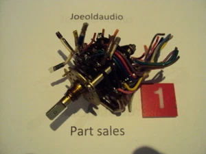 KLH Model Fifty Five Original Function Switch. Tested. Parting Out KLH Model 55 - Picture 1 of 3