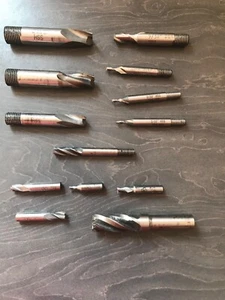 13 x Various HSS and HS imperial slot drills - Picture 1 of 12