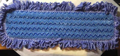 Rubbermaid Q416 высокопоглощающая 18-дюймовая швабра из микрофибры, 6 подушек (RCPQ41600CT) - Изображение 1 из 4