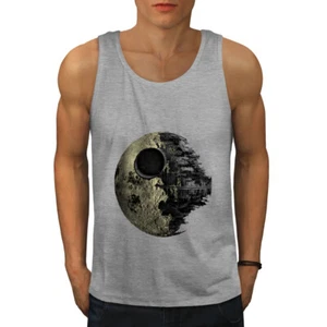 Wellcoda Death Galaxy Ship Empire USA Herren Tank Top - Bild 1 von 22