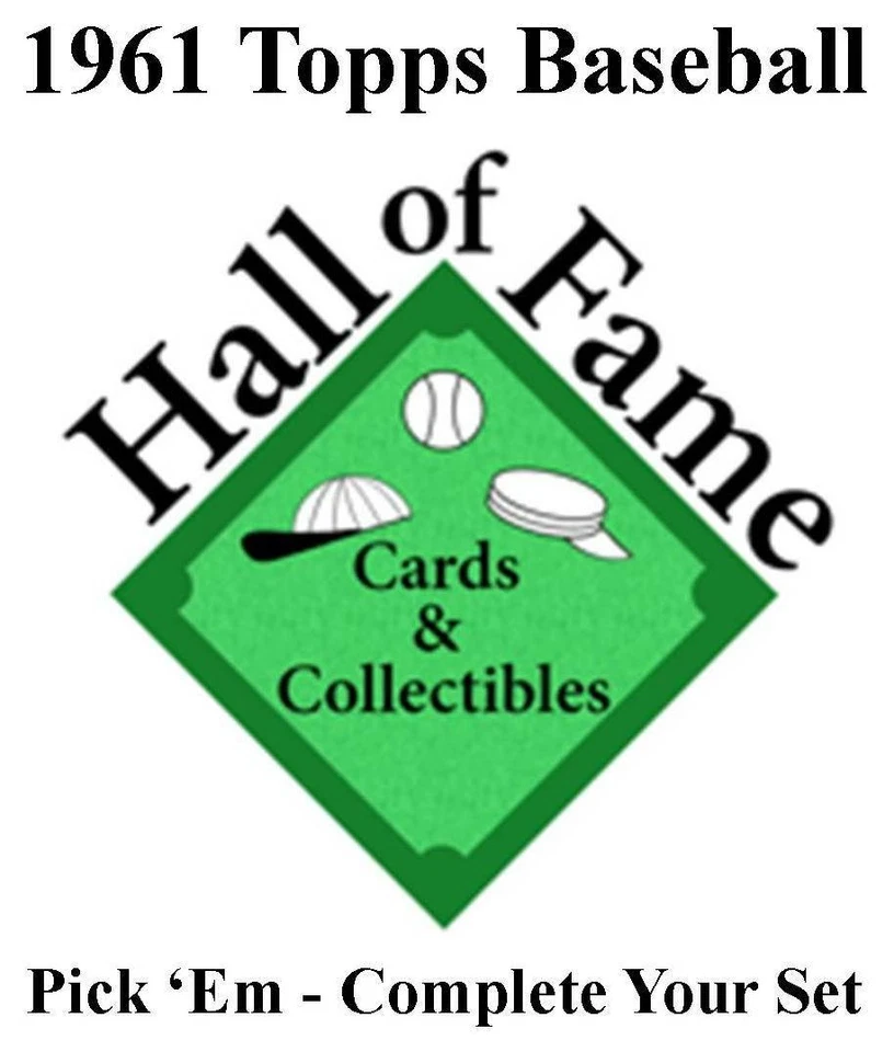 1961 Topps Baseball (371-522) NM Condition Pick 'Em Complete Your Set High # - Image 1 of 1