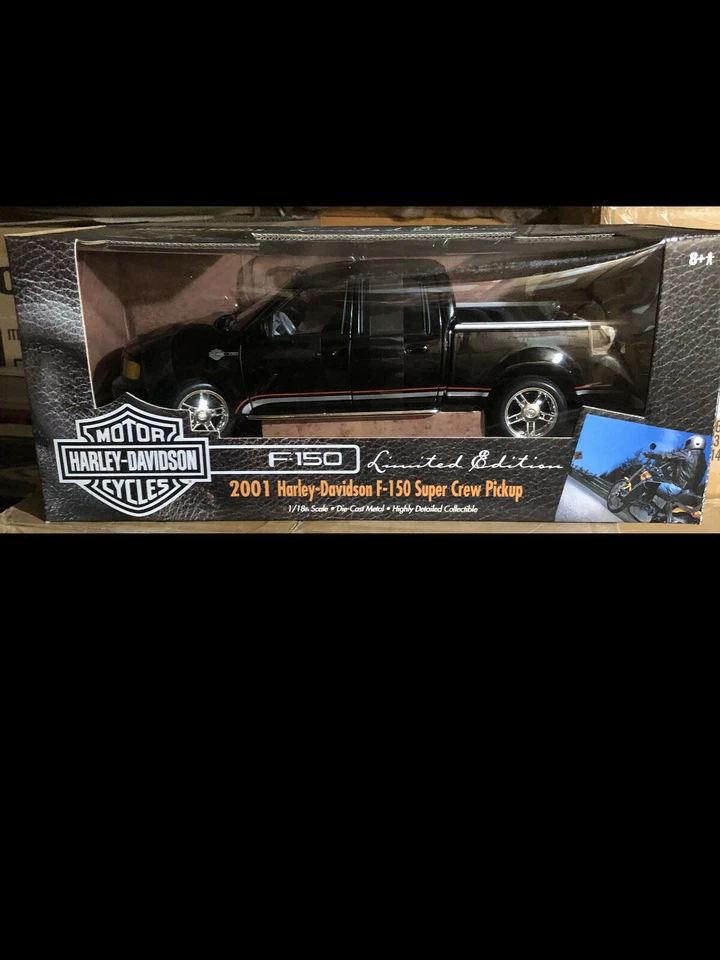 Ertl 2001 Ford F150 Harley Davidson 1:18 Diecast Truck