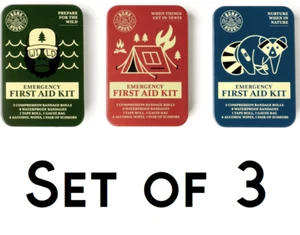 3er Set Etagenhaus Notfall Erste Hilfe Sets - Bild 1 von 1