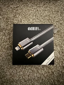 ddHiFi MFi09S L/iOS/iPhone to USB-C OTG Nyx Series Data Audio Converter Cable - Zdjęcie 1 z 1