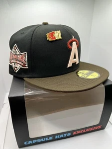7 3/8 Capsule Mützen Anaheim Angels 1989 All Star Fitted - Bild 1 von 3