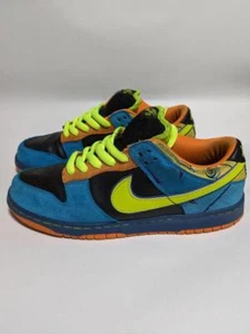 NIKE Dunk Low Pro SB unisex shoes US M10 W11 yellow blue in box 304292 073 # - Picture 1 of 13