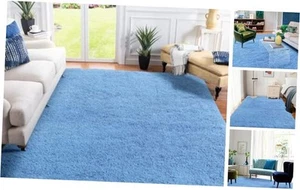 Large Area Rugs for Living Room, Soft Fluffy Bedroom Rug for Boys Kids Room, - Picture 1 of 7